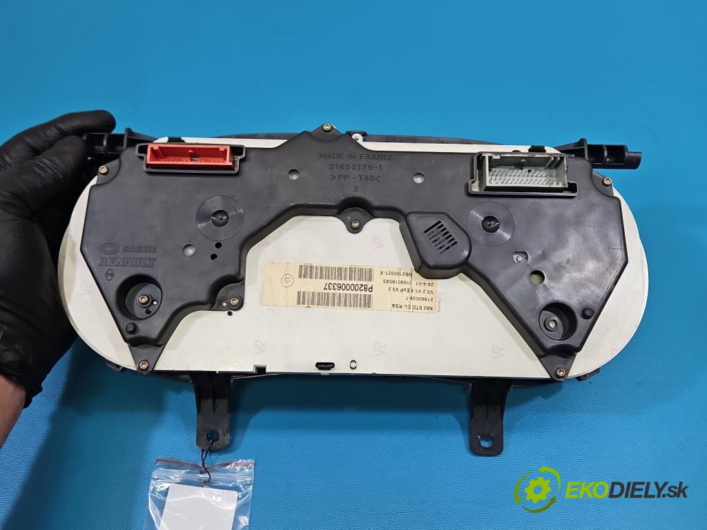 Opel Vivaro 2001-2014 1.9 cdti 101 HP manual 74 kW 1870 cm3 5- prístrojovka/ budíky P8200006337 (Prístrojová doska)