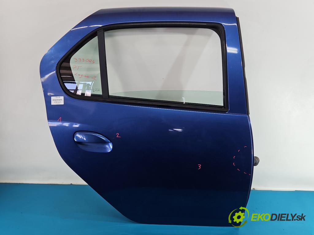 Dacia Logan II 2012-2020 1.2 16V 75 HP manual 55 kW 1149 cm3 4- dvere zadné pravé  (Kľučka dverí ostatné)