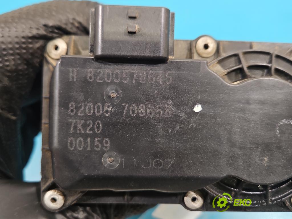 Renault Clio III 2005-2012 1.2 TCE: 101 HP manual 74 kW 1149 cm3 5- klapka 8200578645 (Škrtiaca klapka)