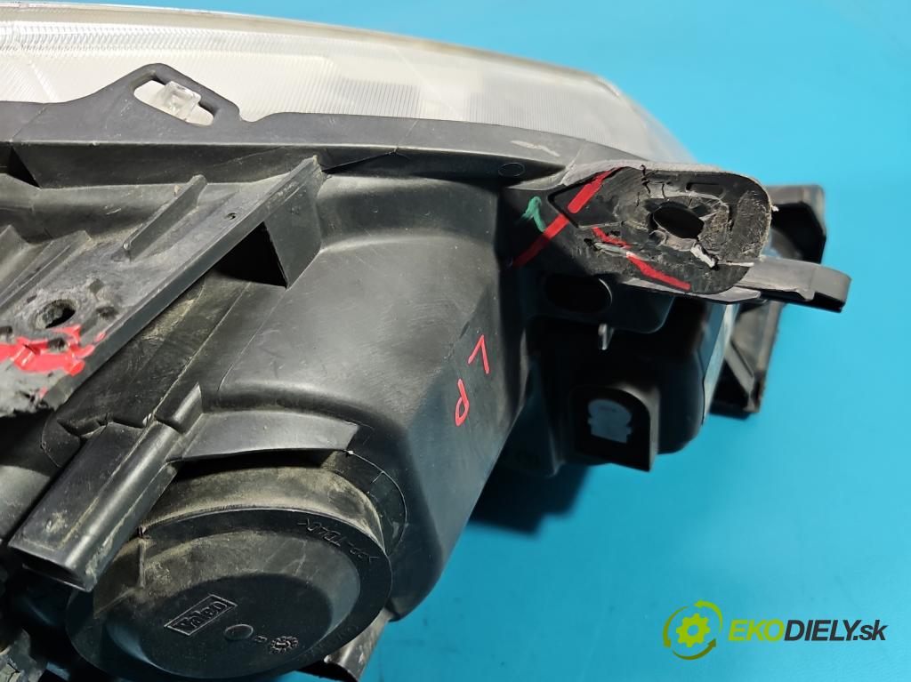 Renault Clio III 2005-2012 1.2 TCE: 101 HP manual 74 kW 1149 cm3 5- Reflektor: ľavý 8200261610 (Kľučka dverí ostatné)