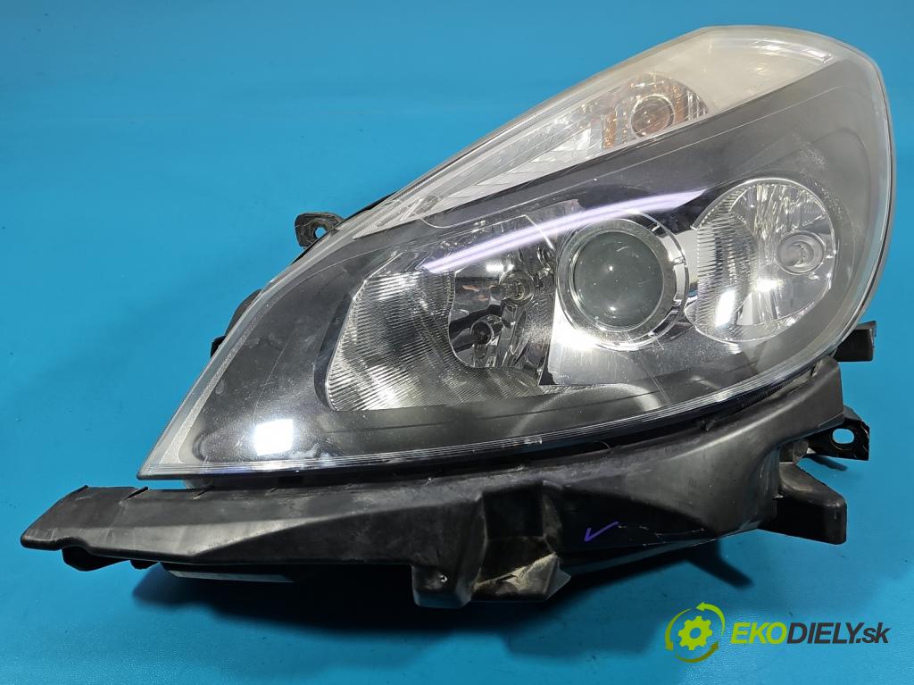 Renault Clio III 2005-2012 1.2 TCE: 101 HP manual 74 kW 1149 cm3 5- Reflektor: ľavý 8200261610 (Kľučka dverí ostatné)