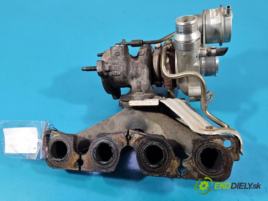 Renault Clio III 2005-2012 1.2 TCE: 101 HP manual 74 kW 1149 cm3 5- turbodúchadlo, turbo 49173-07620 (Turbodúchadlo (kompletné))