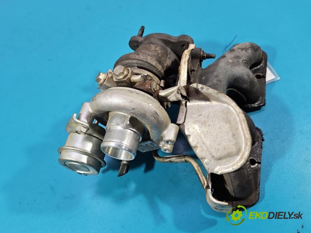 Renault Clio III 2005-2012 1.2 TCE: 101 HP manual 74 kW 1149 cm3 5- turbodúchadlo, turbo 49173-07620 (Turbodúchadlo (kompletné))