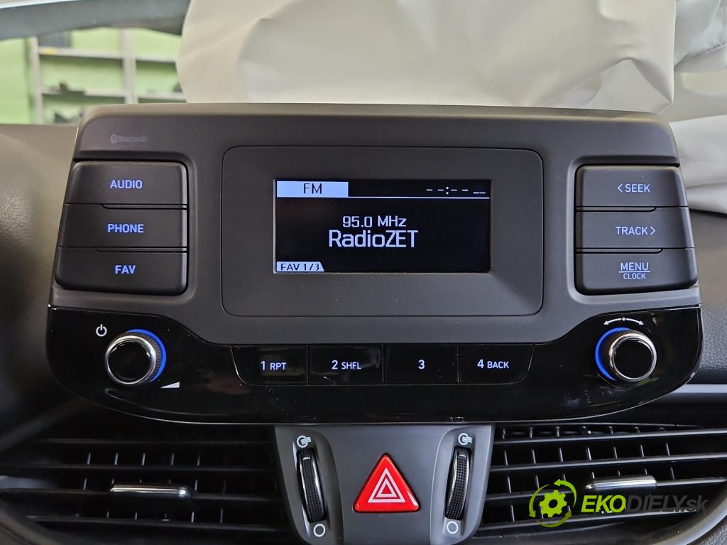 Hyundai I30 III 2016- 1.5 dpi: 110 HP manual 80.9 kW 1498 cm3 5- Radio originál 96150G4320RET