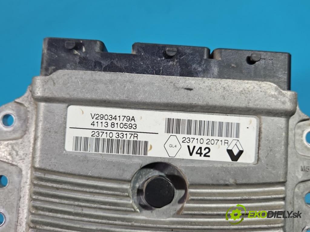 Dacia Logan II 2012-2020 1.2 16V 75 HP manual 55 kW 1149 cm3 4- riadiaca jednotka motora 237102071R