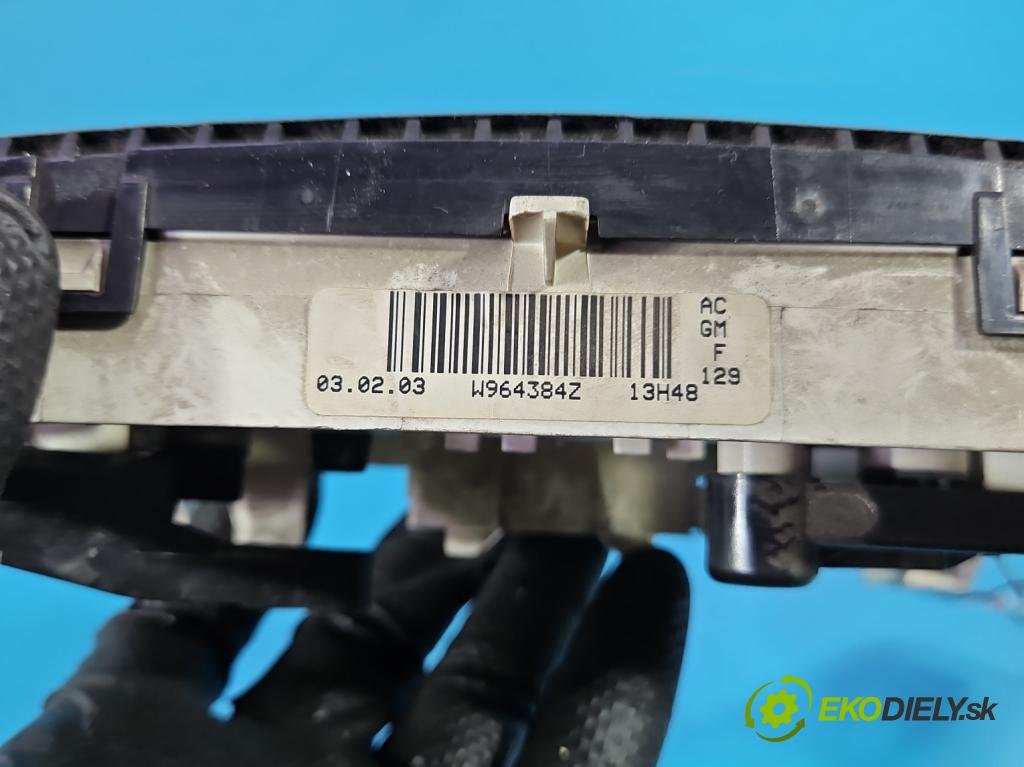 Opel Vivaro 2001-2014 1.9 cdti 101 HP manual 74 kW 1870 cm3 5- panel kúrenia W964384Z