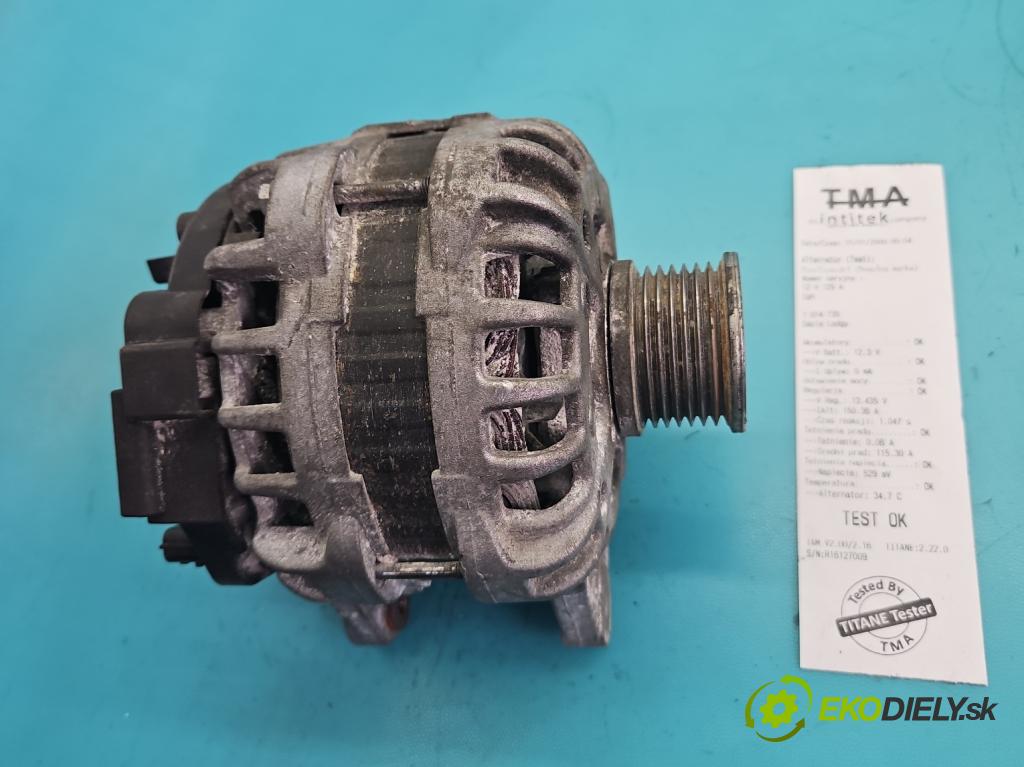 Dacia Lodgy 2012-2022 1.6 16V 102 hp manual 75 kW 1598 cm3 5- Alternator 231001568R (Alternátor)