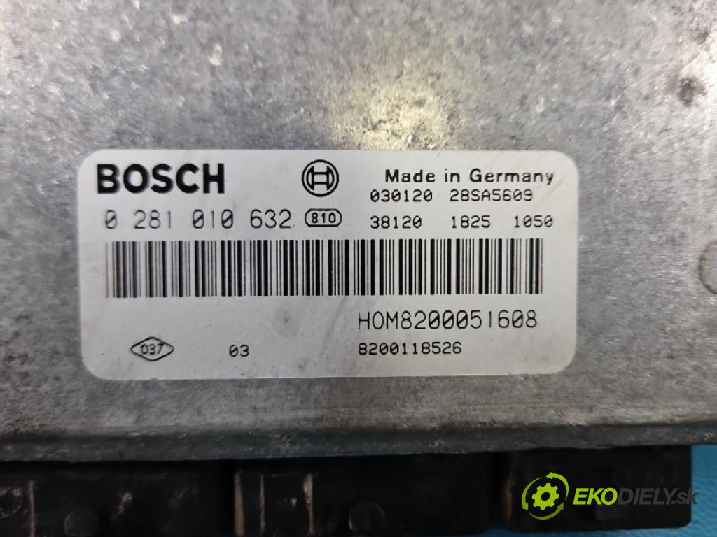 Opel Vivaro 2001-2014 1.9 cdti 101 HP manual 74 kW 1870 cm3 5- riadiaca jednotka motora 0281010632