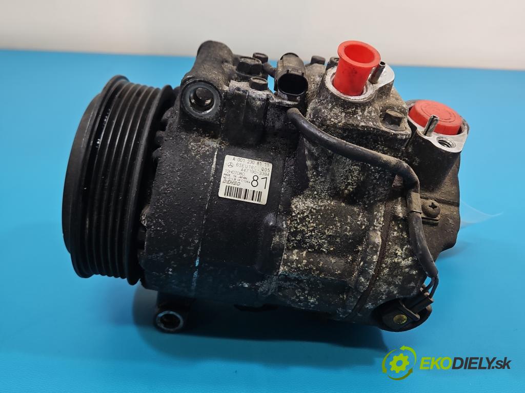 Mercedes E W211 2002-2009 3.5 V6 272964 272 hp automatic 200 kW 3498 cm3 5- Kompresor: klíma A0012308111 (Kompresor klimatizace)
