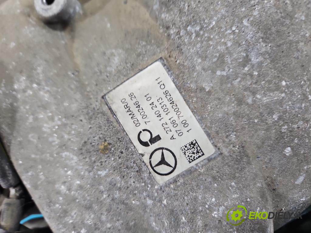 Mercedes E W211 2002-2009 3.5 V6 272964 272 hp automatic 200 kW 3498 cm3 5- potrubí sací A2721402401 (Sací potrubí)