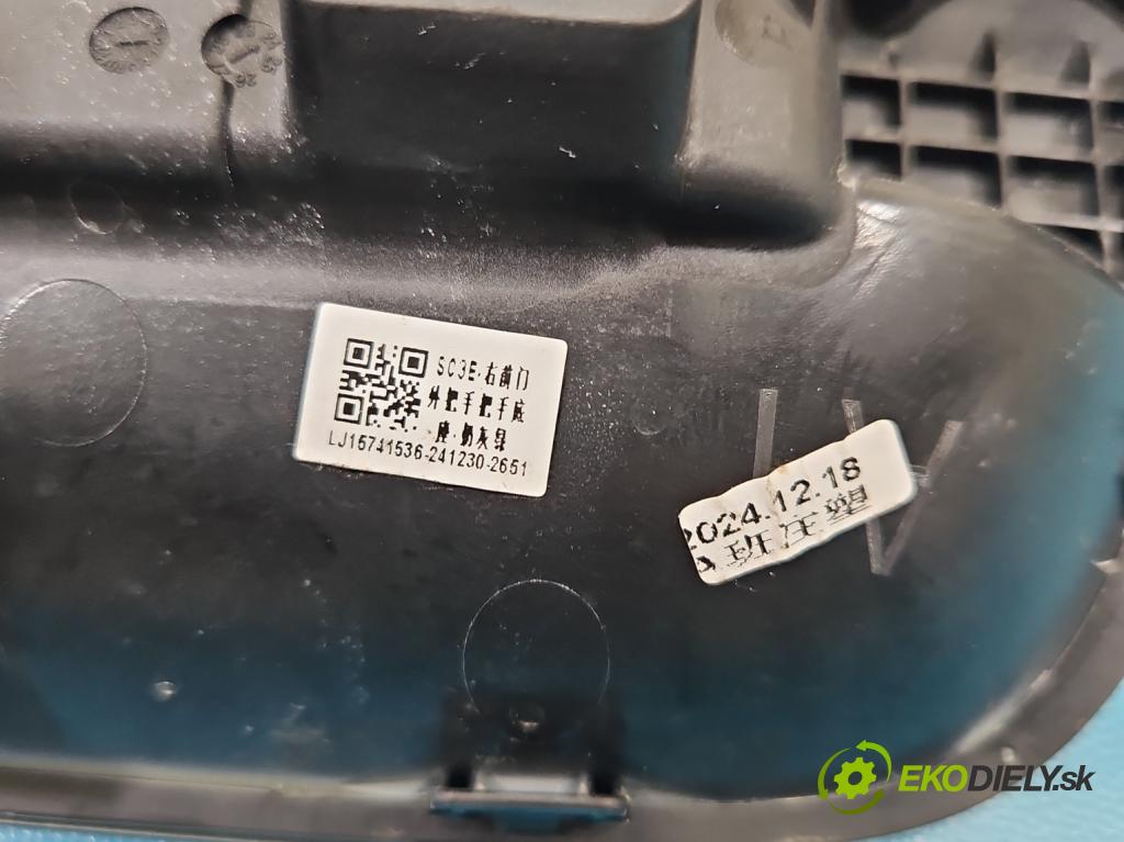 BYD ATTO 2  0.0 177 HP automatic 130 kW  5- rukoväť predné pravé mimo: SC3E-6105109 (Kľučka dverí ostatné)