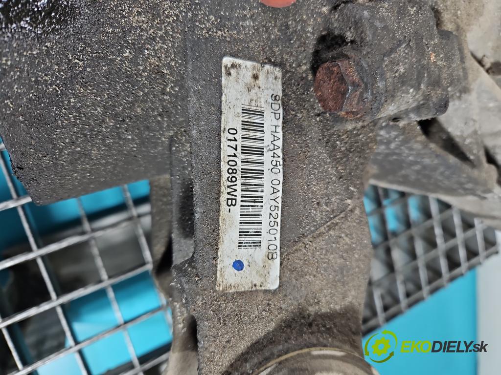 Vw Tiguan I 2007-2016 2.0 tdi 140 HP manual 103 kW 1968 cm3 5- Most: zadní: SDP
