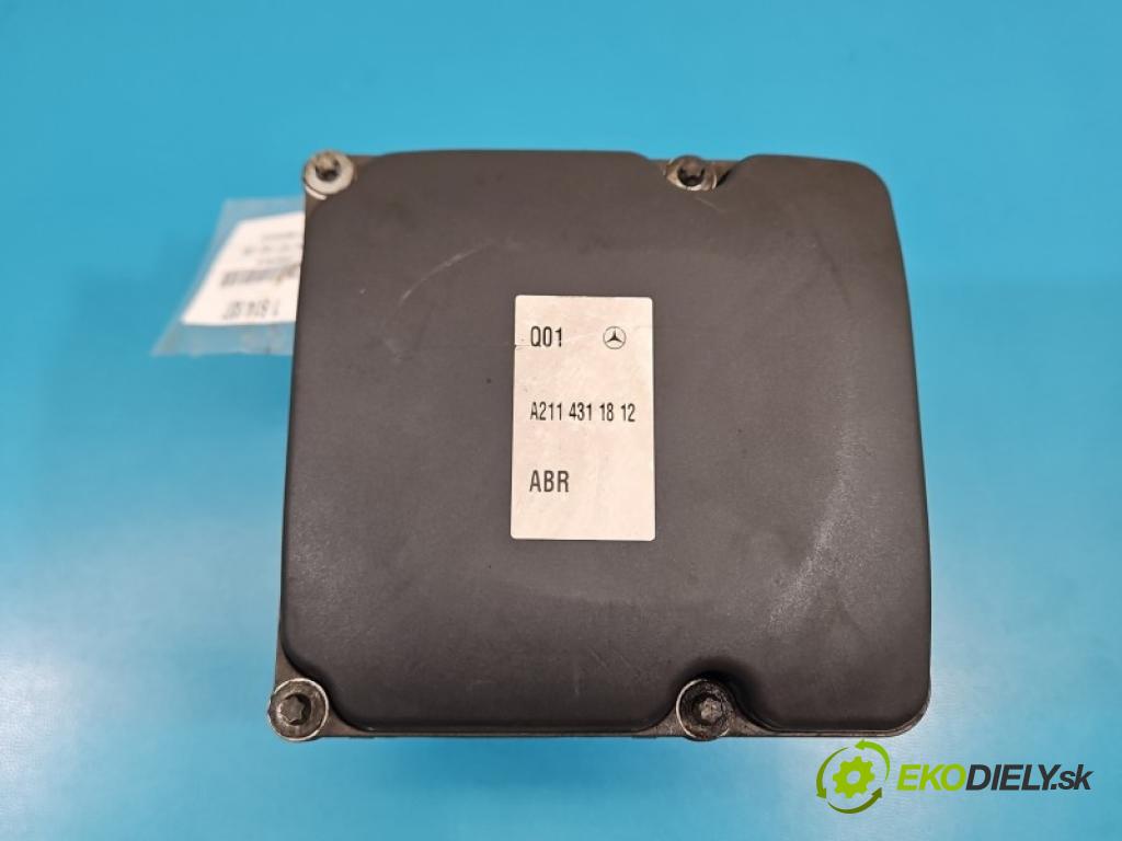 Mercedes E W211 2002-2009 3.5 V6 272964 272 HP automatic 200 kW 3498 cm3 5- čerpadlo abs A2114311812 (Pumpa ABS)