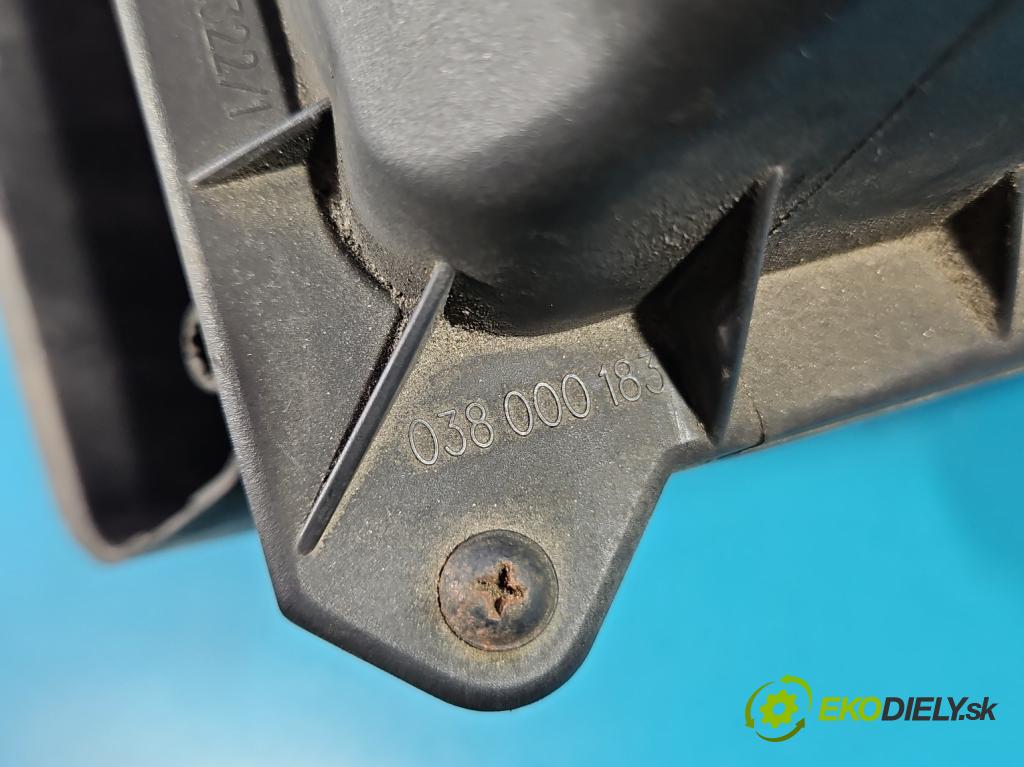Audi A4 B6 2000-2004 1.9 tdi 131 HP automatic 96 kW 1896 cm3 5- obal filtra vzduchu 038133837Q (Obal vzduchového filtra)