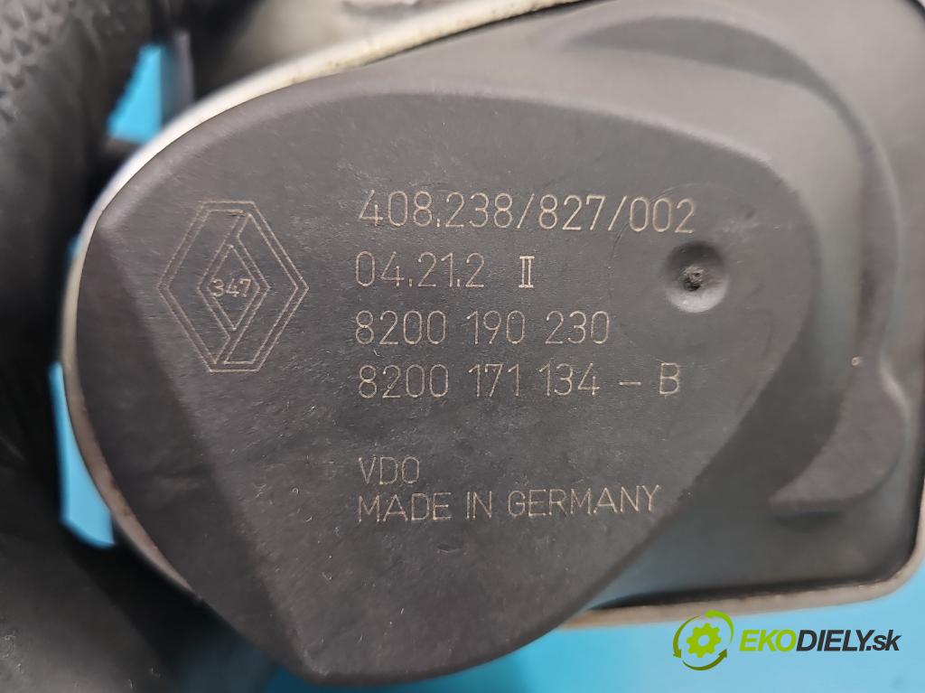 Renault Megane II 2003-2008 1.6 16V 113 HP manual 83 kW 1598 cm3 5- klapka 8200190230 (Škrtiaca klapka)
