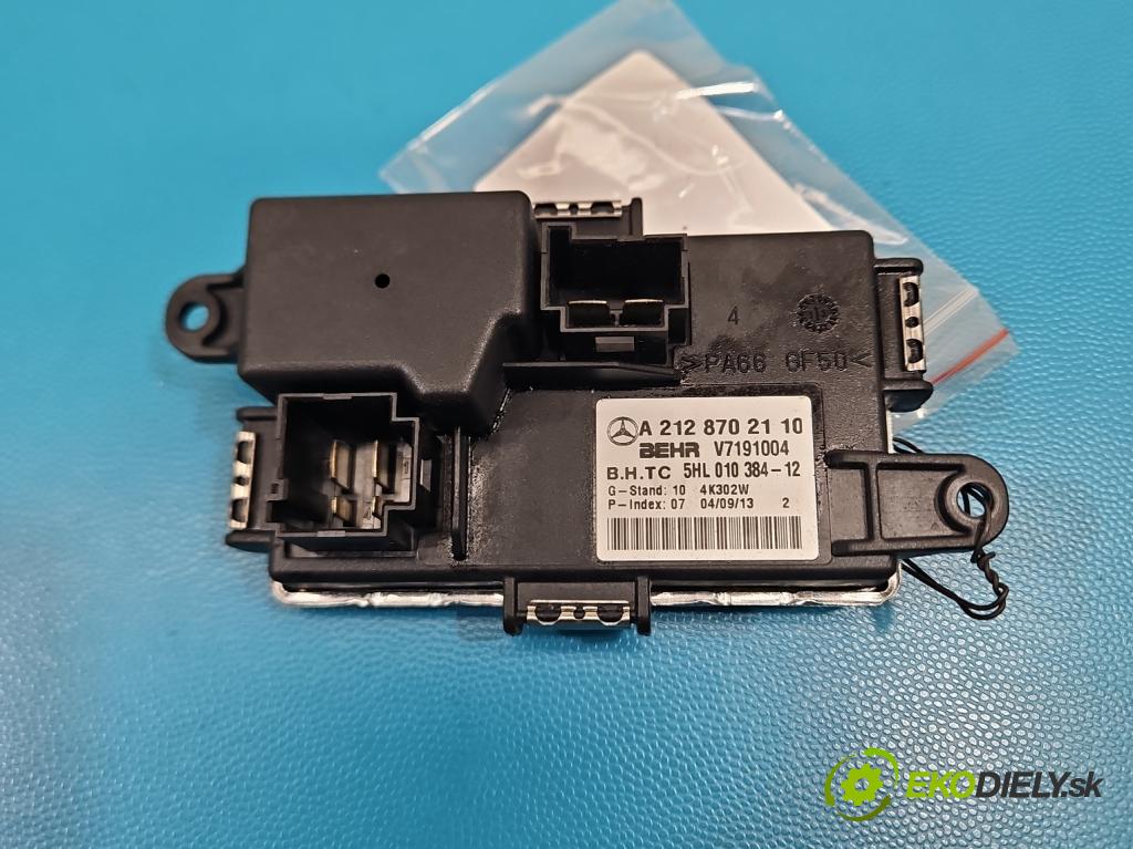 Mercedes C W204 2007-2014 2.2 CDI 136hp automatic 100 kW 2148 cm3 4- rezistor A2128702110