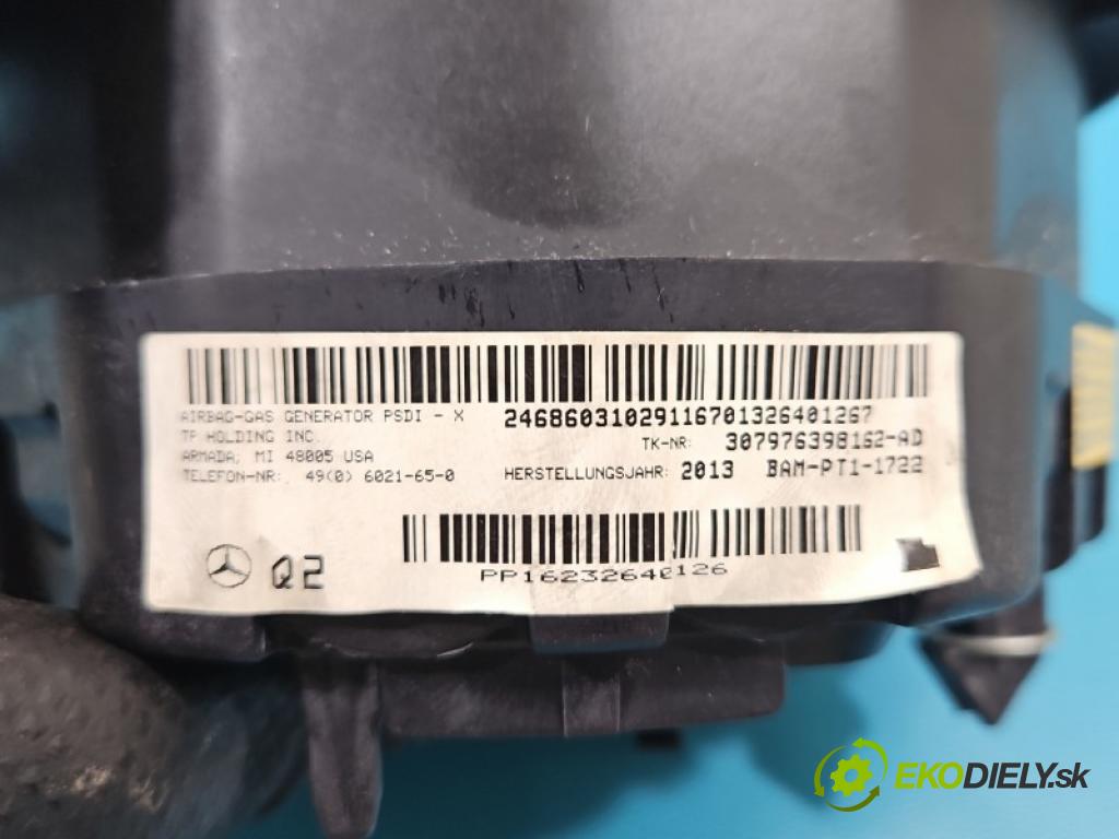 Mercedes C W204 2007-2014 2.2 CDI 136 HP automatic 100 kW 2148 cm3 4- airbag vzduch: Řidiči: 307976398162 (Airbag)