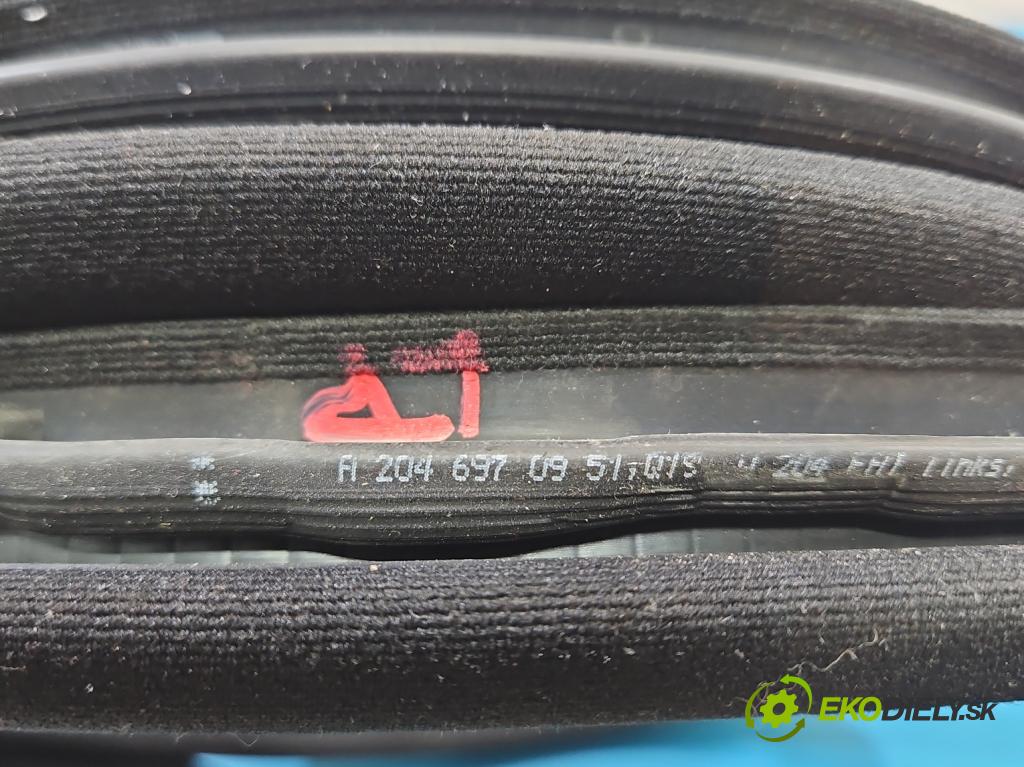 Mercedes C W204 2007-2014 2.2 CDI 136 HP automatic 100 kW 2148 cm3 4- Těsnění: dvere predné ľavé A2046970951