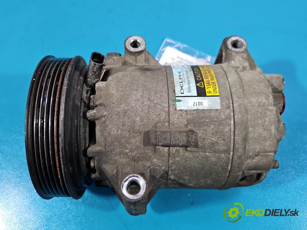 Renault Megane II 2003-2008 1.6 16V 113 HP manual 83 kW 1598 cm3 5- Kompresor: klimatizácie 8200316164 (Kompresor klimatizácie)