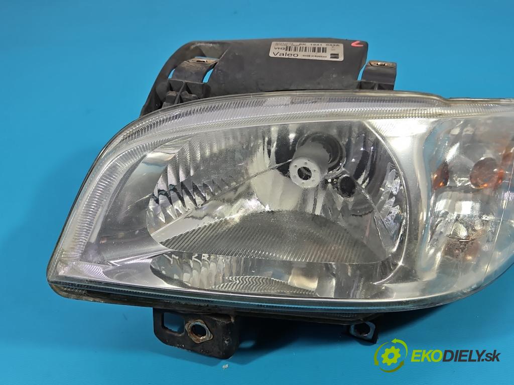 Seat Cordoba I 1993-2002 1.4 8V 60 HP manual 44 kW 1390 cm3 4- Reflektor: ľavý 6K1941043A (Kľučka dverí ostatné)