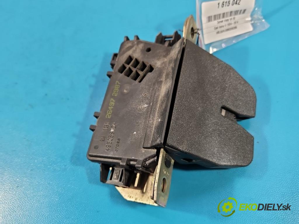 Opel Astra III 2004-2014 1.3 cdti 90 hp manual 66 kW 1248 cm3 4- zámek kufrových dveří zadní 264972987