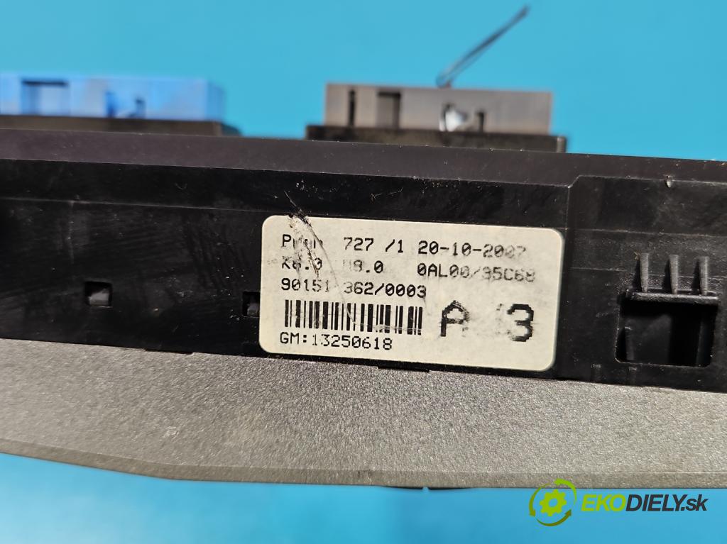 Opel Astra III 2004-2014 1.3 cdti 90 HP manual 66 kW 1248 cm3 4- panel kúrenia 13250618