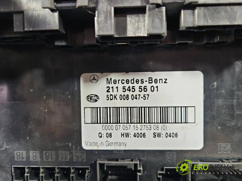 Mercedes E W211 2002-2009 3.5 V6 272964 272 HP automatic 200 kW 3498 cm3 5- riadiaca jednotka ostatné 2115455601