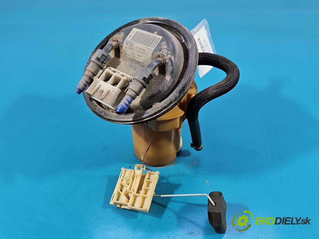 Opel Astra II 1998-2009 1.6 16V 101 hp manual 74 kW 1598 cm3 5- čerpadlo paliva 9128224