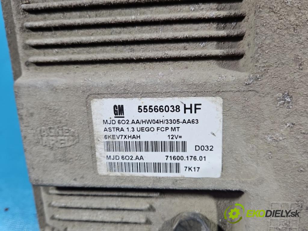 Opel Astra III 2004-2014 1.3 cdti 90 HP manual 66 kW 1248 cm3 4- riadiaca jednotka motora 55566038
