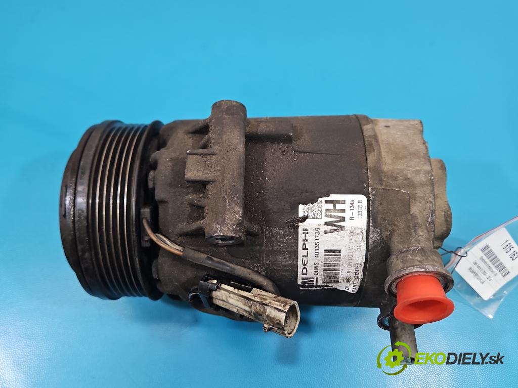 Opel Astra III 2004-2014 1.3 cdti 90 hp manual 66 kW 1248 cm3 4- Kompresor: klíma 13124754 (Kompresor klimatizace)