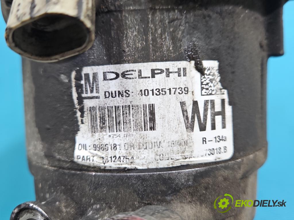Opel Astra III 2004-2014 1.3 cdti 90 hp manual 66 kW 1248 cm3 4- Kompresor: klíma 13124754 (Kompresor klimatizace)