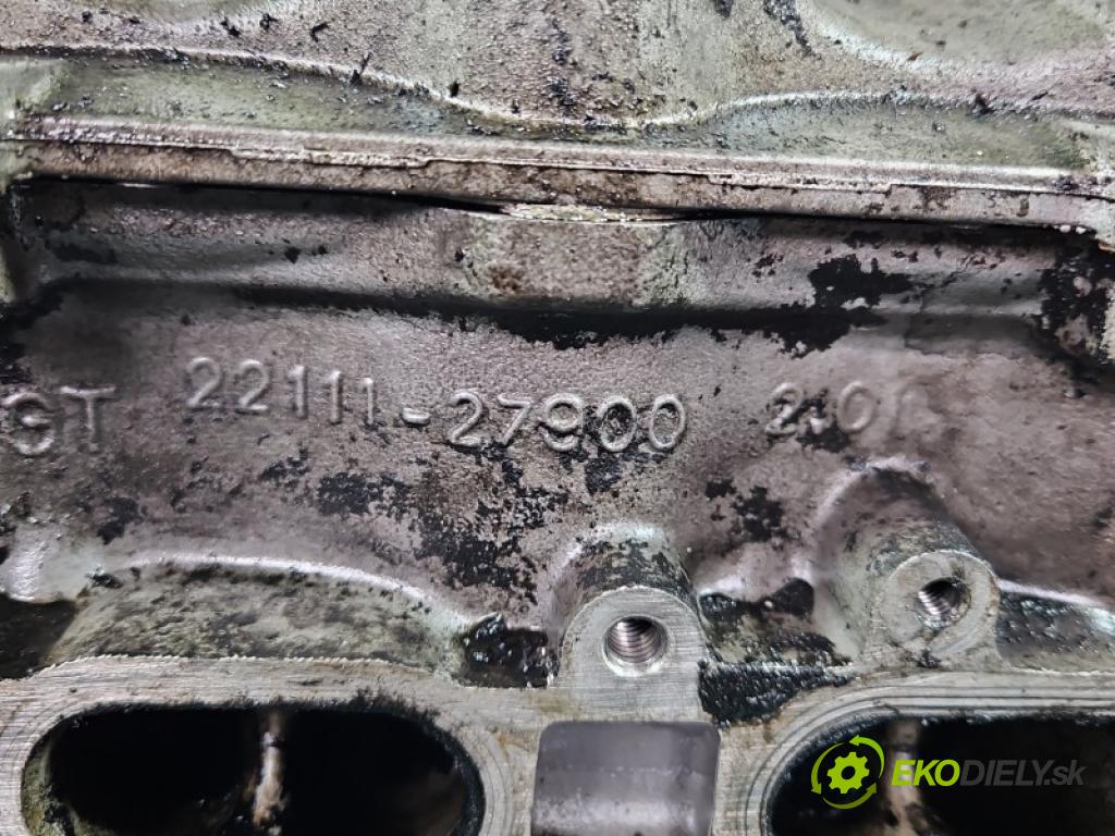 Hyundai Santa Fe I 2000-2006 2.0 crdi 113 HP manual 83 kW 1991 cm3 5- Hlava: motora 22111-27900