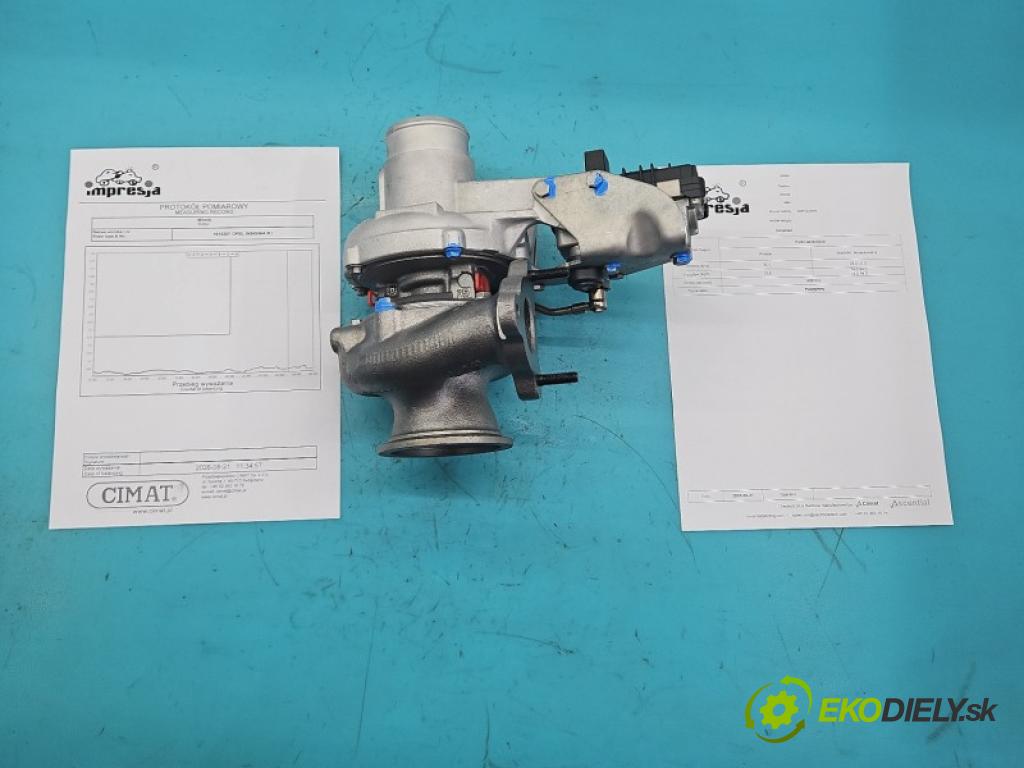Opel Insignia B 2017-2022 2.0 CDTI 170 hp manual 125 kW 1956 cm3 5- Turbodmychadlo repasováno 844572-4