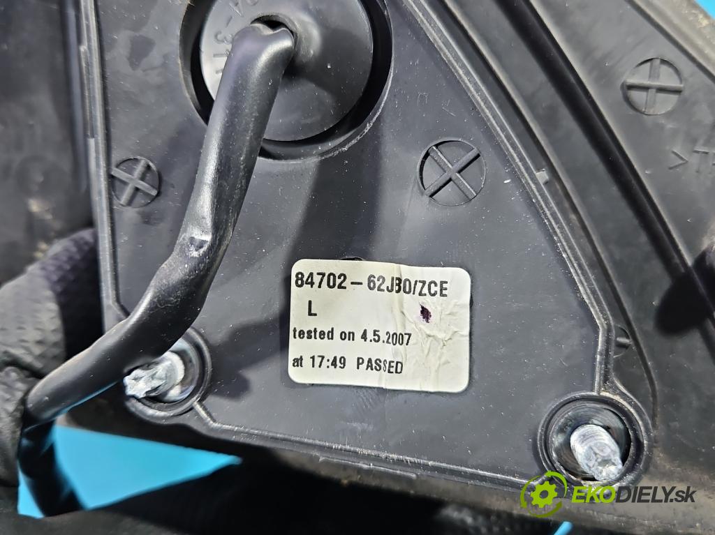 Suzuki Swift Mk6 2005-2010 1.6 16V 125 HP manual 92 kW 1586 cm3 3- zrkadlo ľavé 84702-62JB0 (Kľučka dverí ostatné)