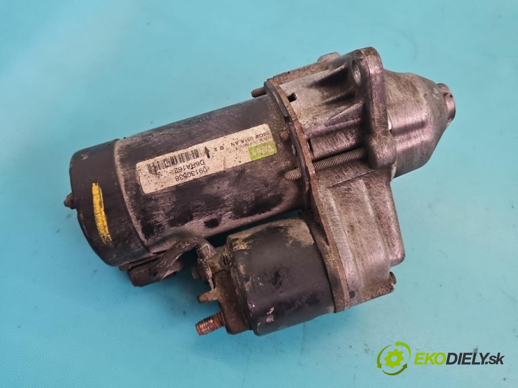 Opel Astra II 1998-2009 1.6 16V 101 hp manual 74 kW 1598 cm3 5- startér: 09130838 (Startér)