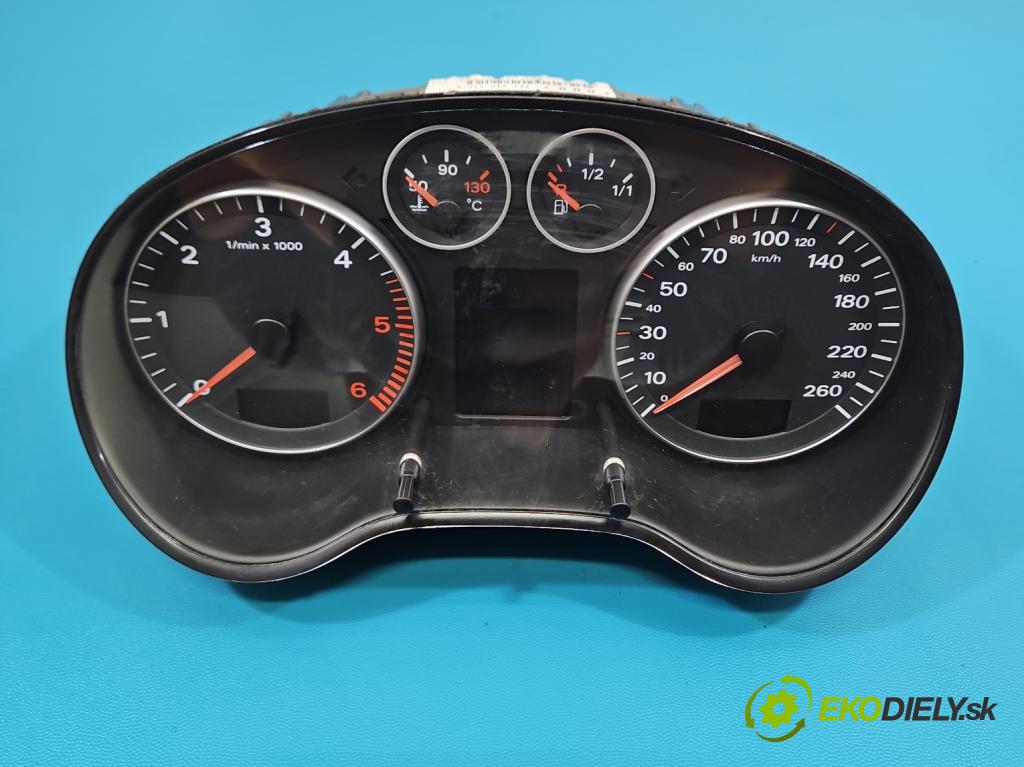 Audi A3 8P 2003-2012 2.0 tdi 140 hp manual 103 kW 1968 cm3 5- Přístrojová deska 8P0920930K (Přístrojová deska)