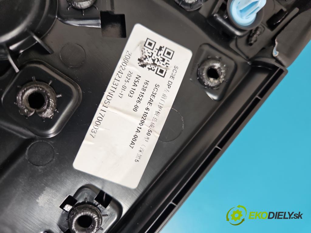 BYD ATTO 2 0.0 177 HP automatic 130 kW 5- Čalounictví: dvere predné ľavé SC3E-6102310