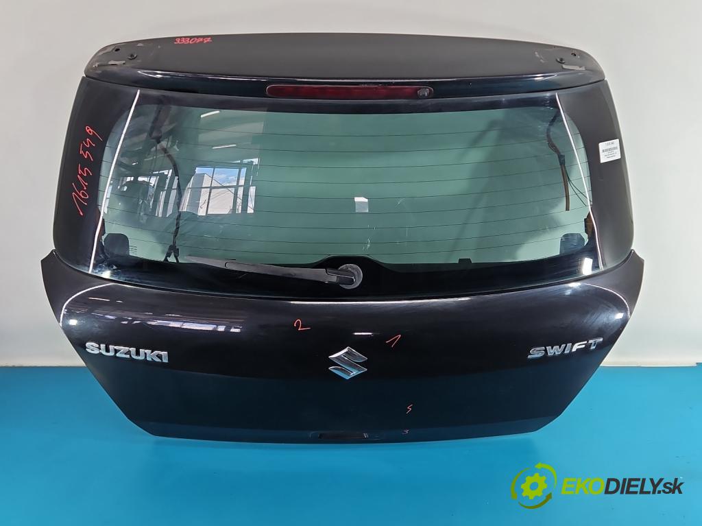 Suzuki Swift Mk6 2005-2010 1.6 16V 125 HP manual 92 kW 1586 cm3 3- zadna kufor  (Kapota zadná (kufor))