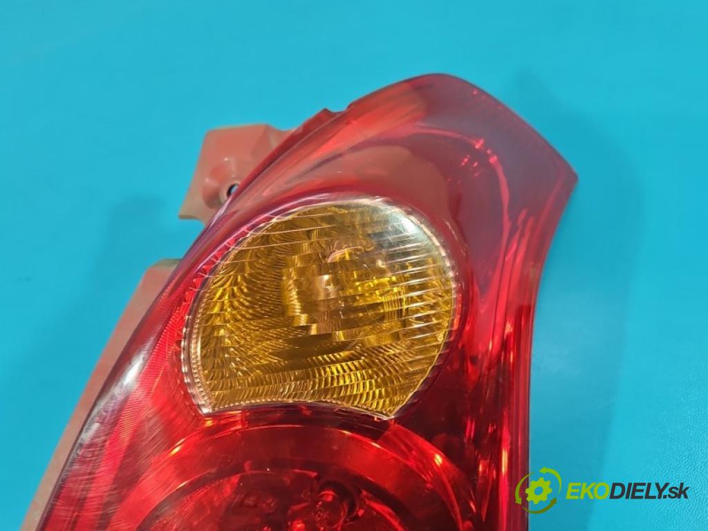 Suzuki Swift Mk6 2005-2010 1.6 16V 125 hp manual 92 kW 1586 cm3 3- světlo zadní pravé blatník: