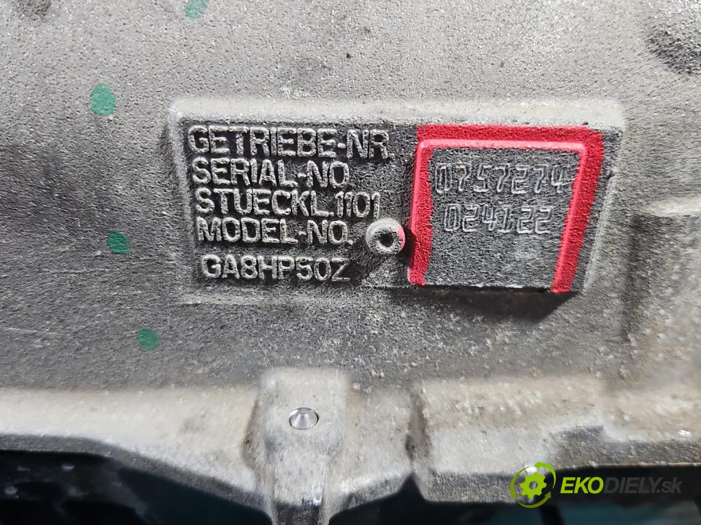 Bmw X3 G01 2017-2024 2.0d 190 hp automatic 140 kW 1995 cm3 5- převodovka stupňová automat 8HP50Z