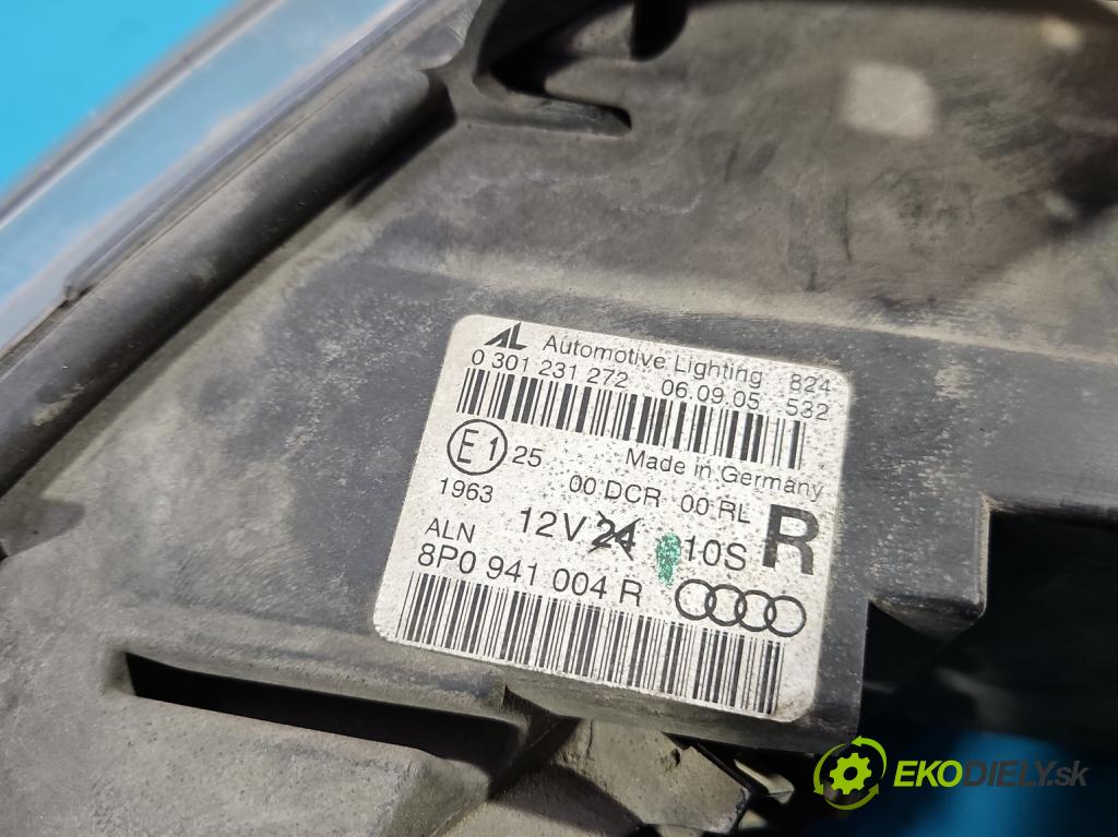 Audi A3 8P 2003-2012 2.0 tdi 140 hp manual 103 kW 1968 cm3 5- světlo pravý 8P0941004R (Pravé přední světlo)