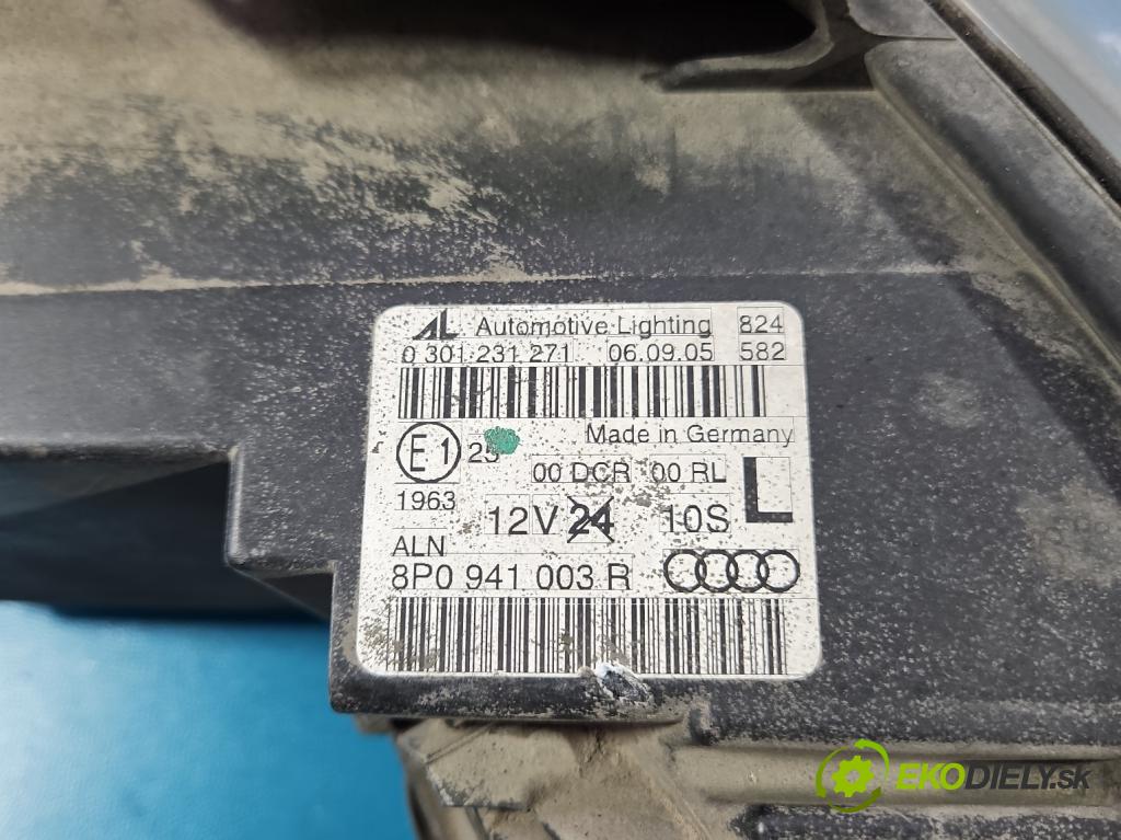 Audi A3 8P 2003-2012 2.0 tdi 140 HP manual 103 kW 1968 cm3 5- Reflektor: ľavý 8P0941003R (Kľučka dverí ostatné)