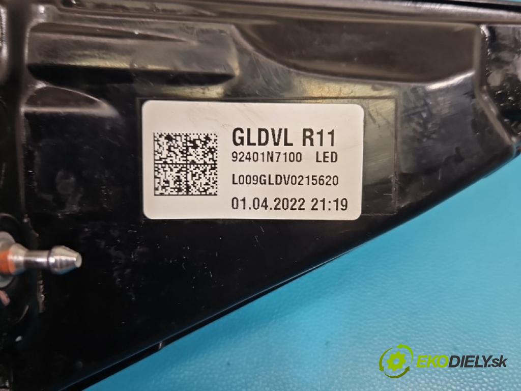 Hyundai Tucson IV 2020- 1.6 T-GDI: 150 HP manual 110.1 kW 1598 cm3 5- svetlo / reflektor zadné ľavé blatník 92401N700