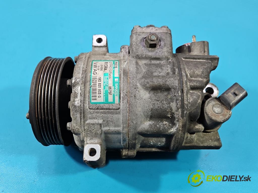 Audi A3 8P 2003-2012 2.0 tdi 140 hp manual 103 kW 1968 cm3 5- Kompresor: klíma 1K0820803G (Kompresor klimatizace)