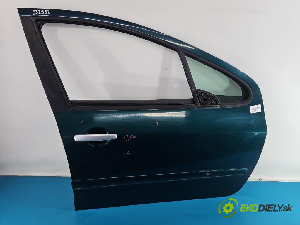 Peugeot 307 1.6 16V 109 HP manual 80 kW 1587 cm3 5- dvere predné pravé (Kľučka dverí ostatné)