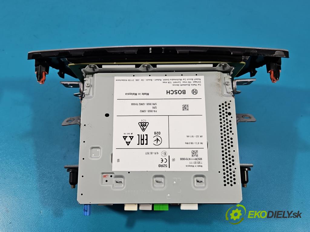 Suzuki SX4 S-Cross 2013-2021 1.4 T 140 HP automatic 103 kW 1373 cm3 5- Radio originál 7505001111
