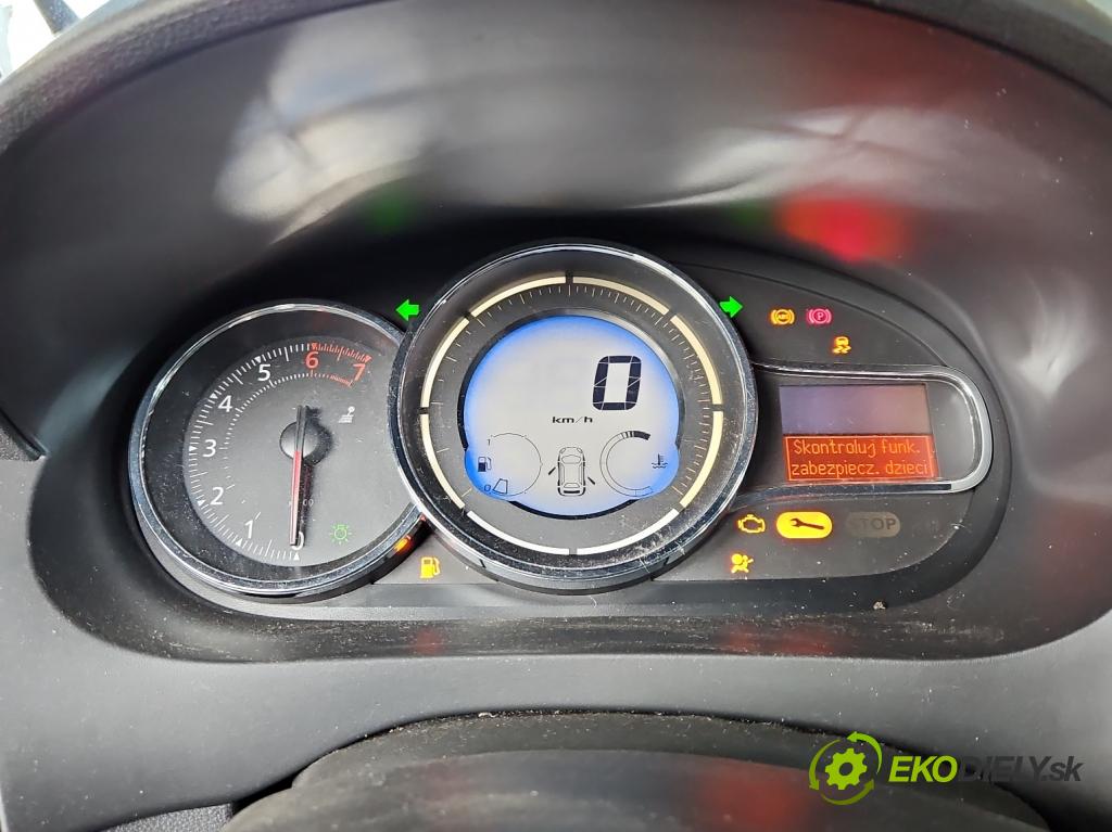 Renault Fluence 1.6 16V 111KM manual 82 kW 1598 cm3 4- prístrojovka/ budíky 248101156R (Prístrojová doska)