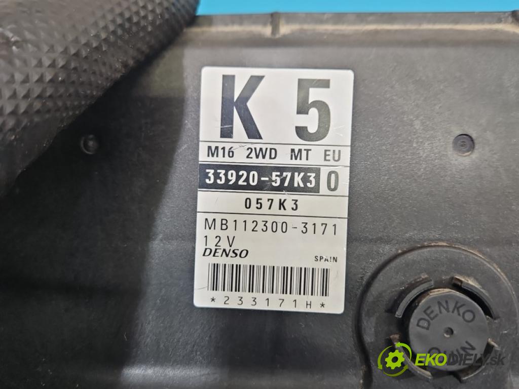 Suzuki Swift Mk6 2005-2010 1.6 16V 125 HP manual 92 kW 1586 cm3 3- riadiaca jednotka motora 33920-57K3
