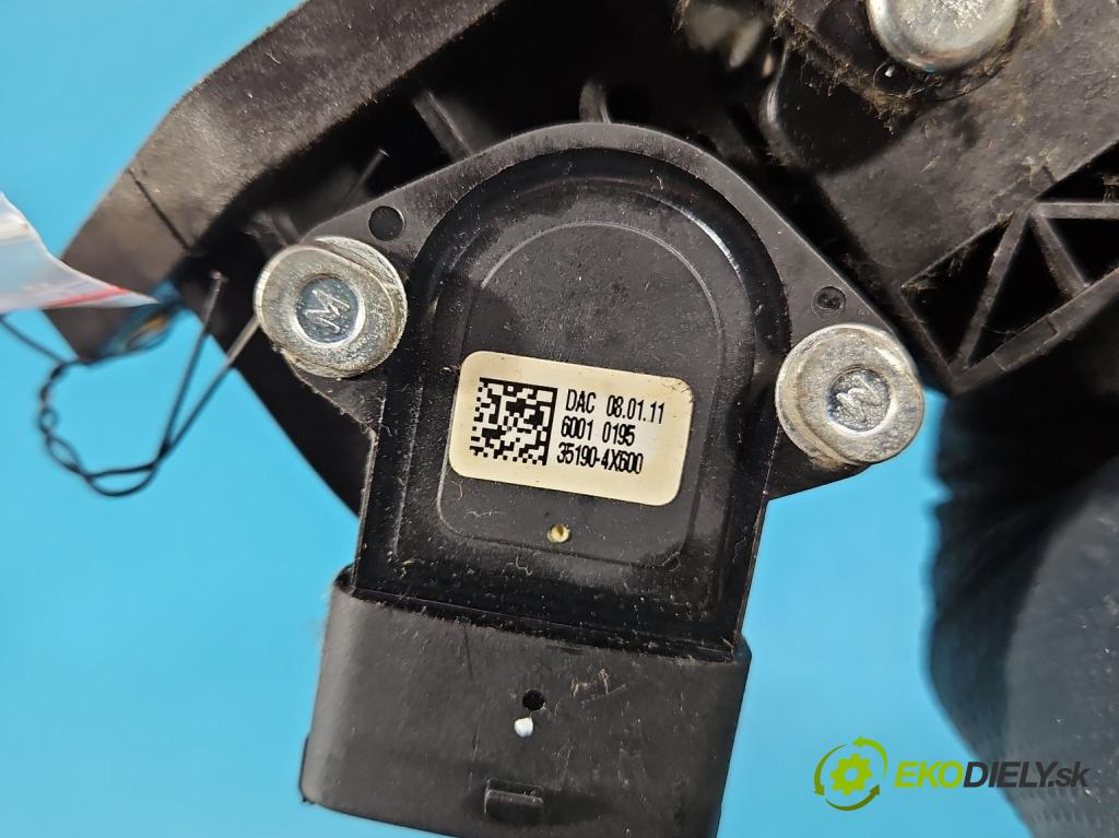 Kia Sorento I 2003-2009 3.3 V6 automatic 182 kW 3342 cm3 5- pedal plyn potenciometr: DA4D057-3E400