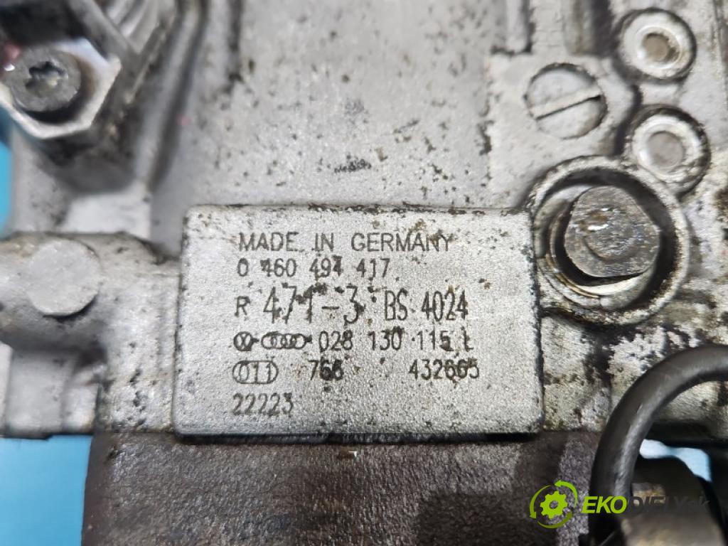 Vw Transporter T4 1990-2003 1.9 TD 68 HP manual 50 kW 1896 cm3 5- čerpadlo vstrekovacia 0460494417 (Vstrekovacie čerpadlo)